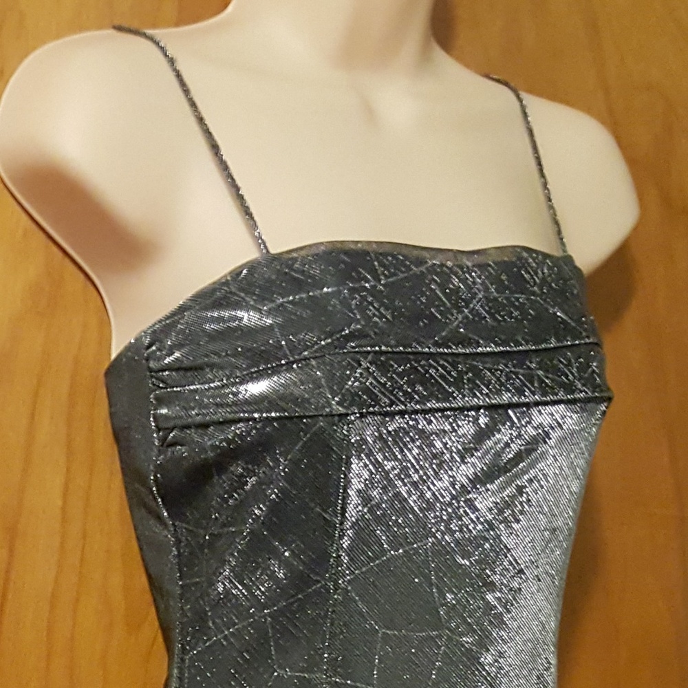 Full length Metalic Dress